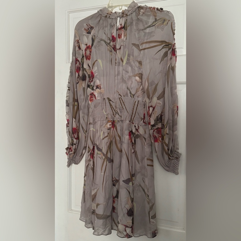 ALL SAINTS  Thallo Kuroyuri-Print Woven Mini Dress - Picture 8 of 16